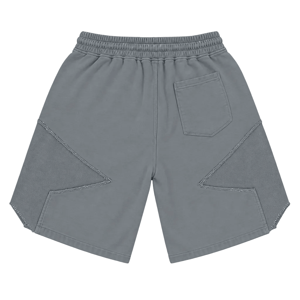 Panel Cut Shorts – מכנסי ברמודה קצרים - 808 SECRETS