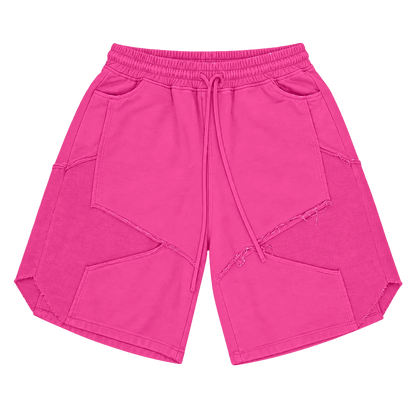 Panel Cut Shorts – מכנסי ברמודה קצרים - 808 SECRETS