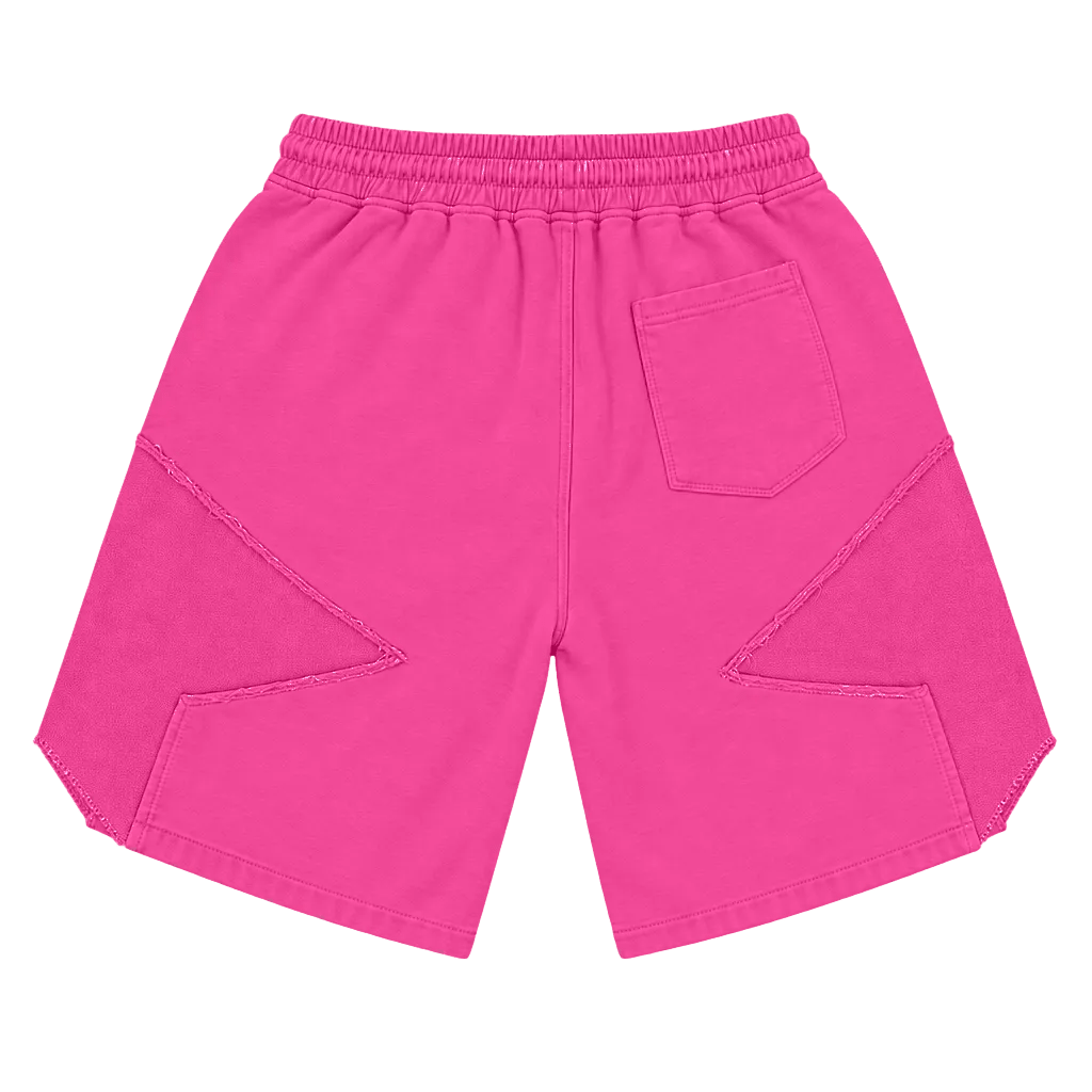 Panel Cut Shorts – מכנסי ברמודה קצרים - 808 SECRETS