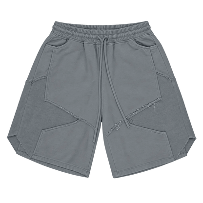 Panel Cut Shorts – מכנסי ברמודה קצרים - 808 SECRETS