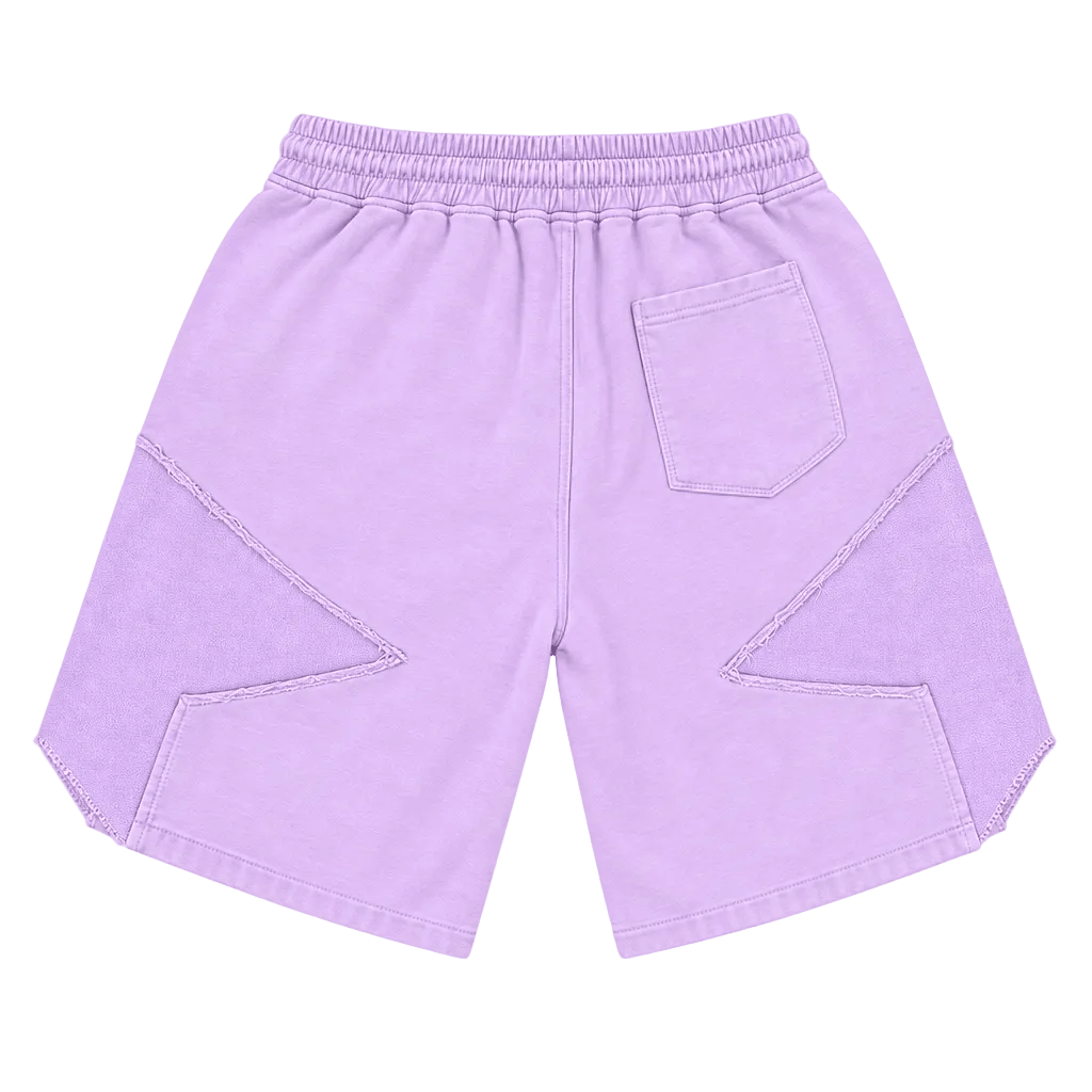 Panel Cut Shorts – מכנסי ברמודה קצרים - 808 SECRETS