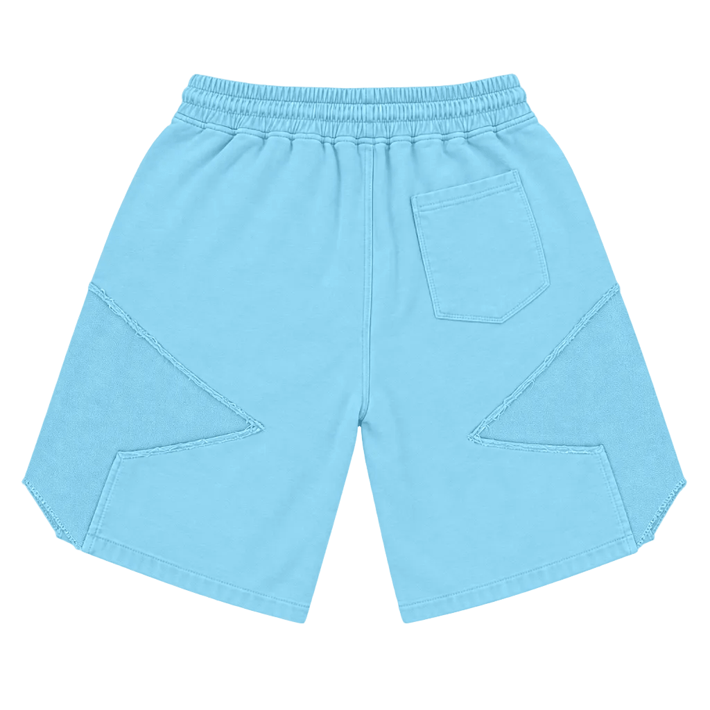 Panel Cut Shorts – מכנסי ברמודה קצרים - 808 SECRETS