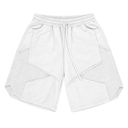 Panel Cut Shorts – מכנסי ברמודה קצרים - 808 SECRETS