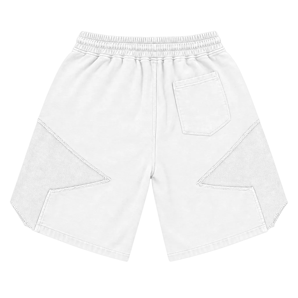 Panel Cut Shorts – מכנסי ברמודה קצרים - 808 SECRETS