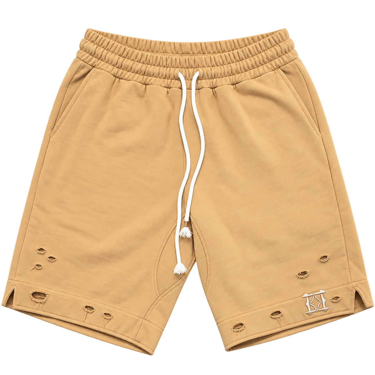 Rope Emblem Shorts – ברמודה עם סמל ושרוך חבל - 808 SECRETS