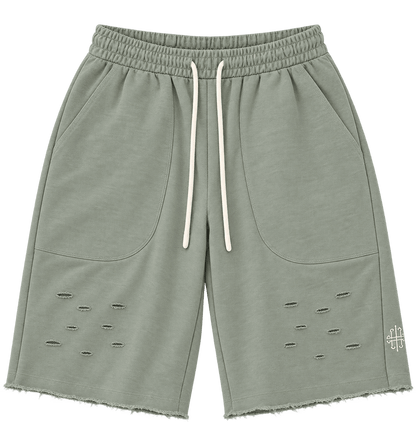 Rounded Pocket Shorts – ברמודה עם כיסים מעוגלים - 808 SECRETS