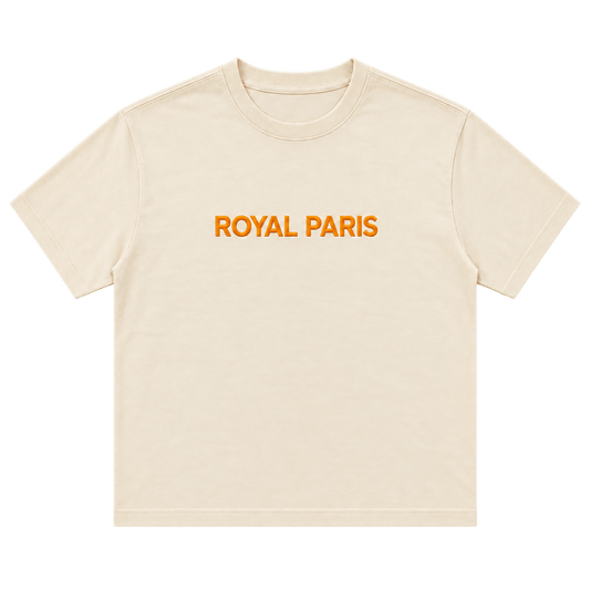 Royal Paris 444 – חולצת טי עם הדפס גב - 808 SECRETS