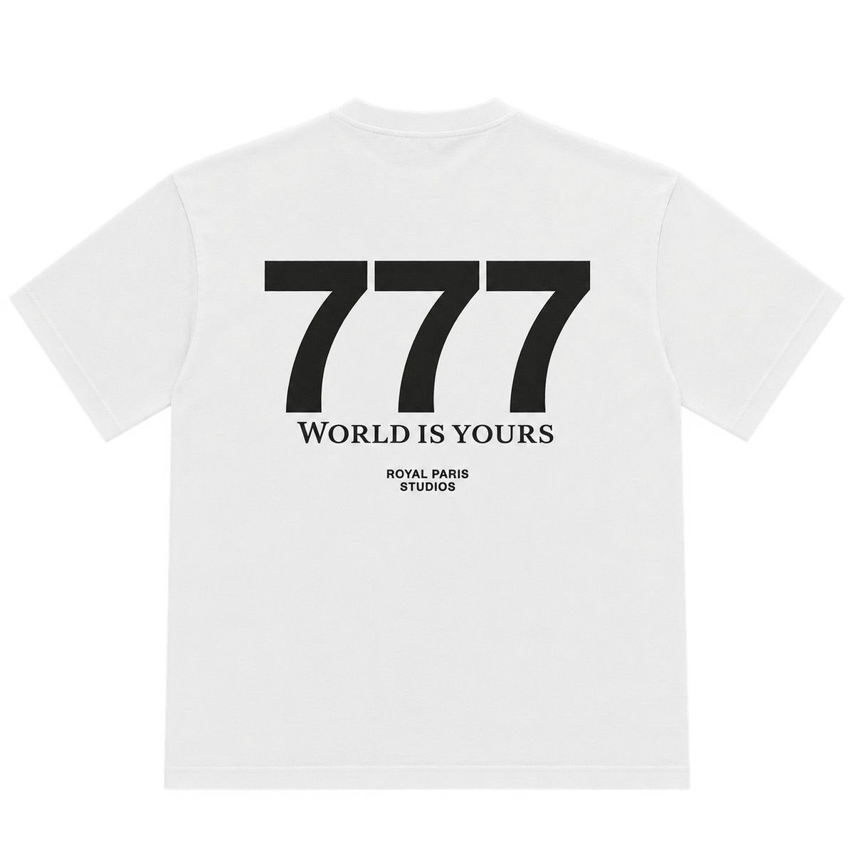 Royal Paris 777 – חולצת טי לבנה - 808 SECRETS
