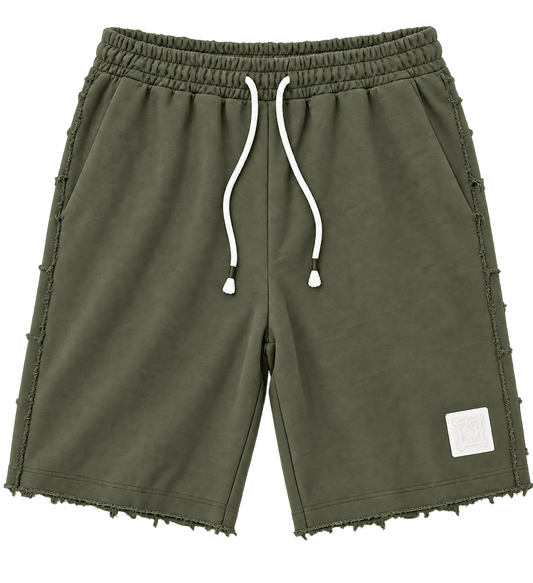 Square Patch Shorts – ברמודה עם טלאי מרובע - 808 SECRETS