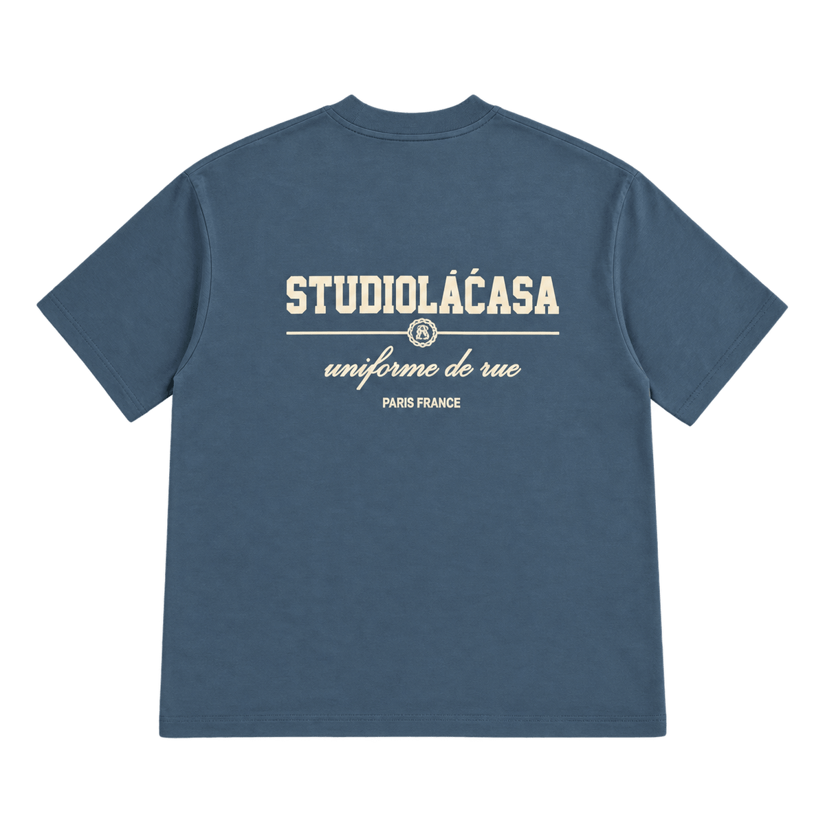 Studio LA CASA – חולצת טי עם הדפס גב - 808 SECRETS